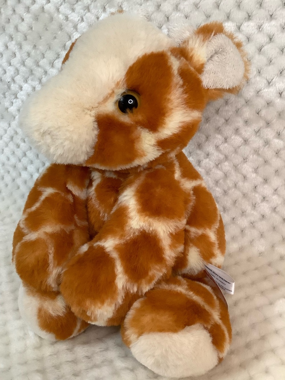 Aurora World Soft Plush Giraffe Stuffed Animal Toy Beige and Orange Brown